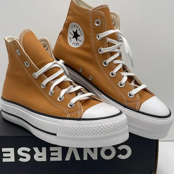 Converse WMNS CTAS LIFT HI
GINGERSNAP/WHITE/BLACK A11537F Platforms Sneakers - Picture 8 of 16